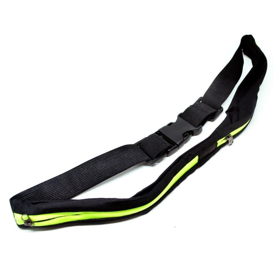 Waterproof Sport Belt Single Pocket Tas Pinggang Sabuk Gesper Anti Air