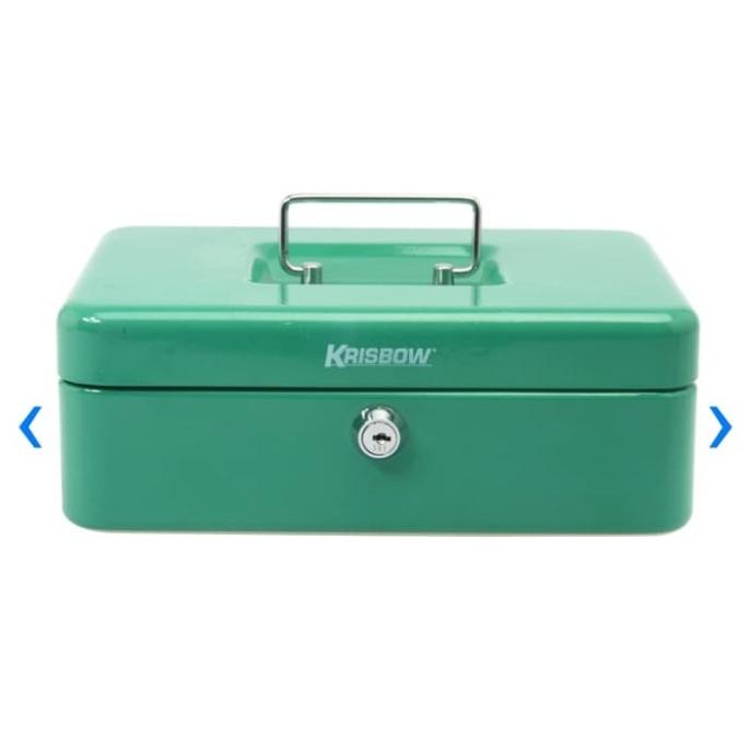 

populer] Cash Box 25 Cm Krisbow - Hijau