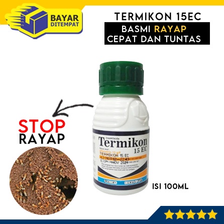 Anti Rayap TERMIKON 15EC 100ml Obat Insektisida Basmi Rayap Kayu Tanah