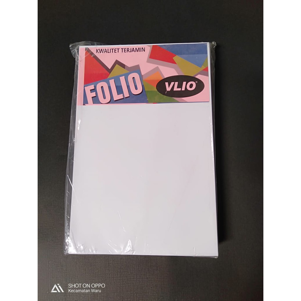 

Kertas Fotocopy / Fotokopi HVS 58 gsm/grm Folio 500 lembar
