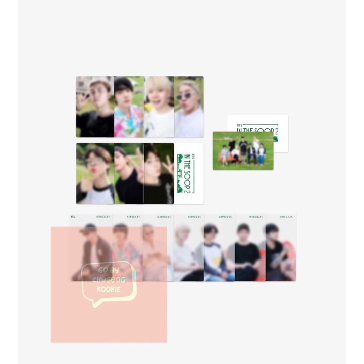 

IN THE SOOP SEASON 2 EARLY BIRD GIFT GO BY CHUGBOGKOOKIE (booked)