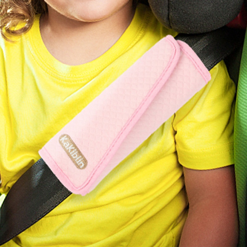 Mary Cover Pelindung Bahu / Leher Anak Bahan Katun Jacquard Untuk Sabuk Pengaman Mobil