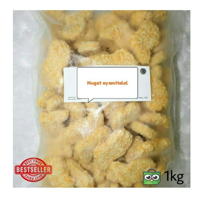 

Chicken Nugget/Naget ayam hotel *5 1kg