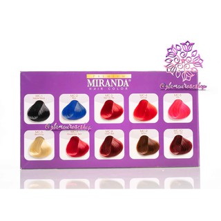 Glamouroseshop  Miranda Hair Color Cream 30 ml 