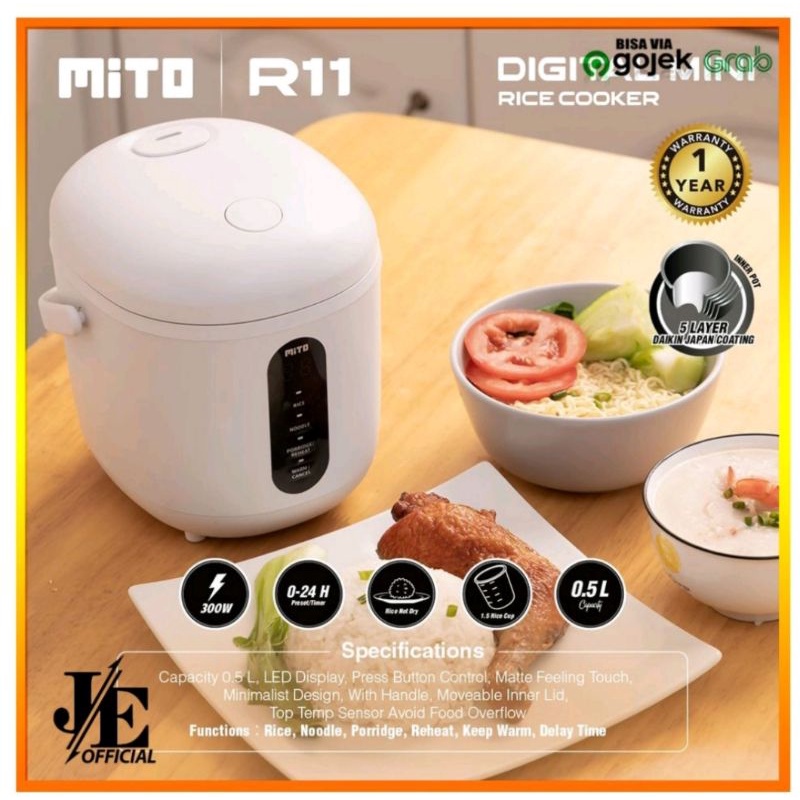Jual Rice cooker mito digital mini R11 Shopee Indonesia