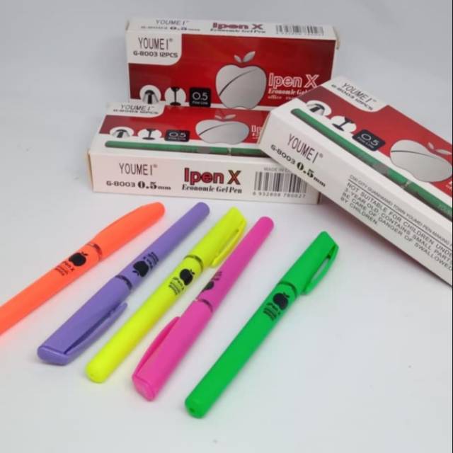 pulpen / pen gel ipen-X