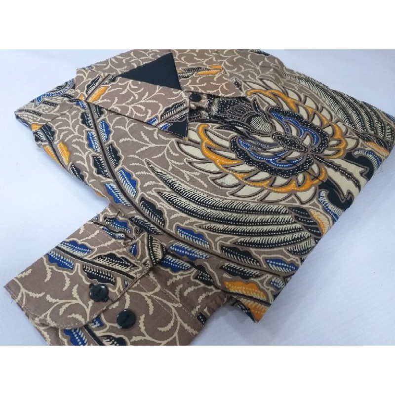 PEKSI JAYA kemeja batik pria lengan panjang terbaru ORIGINAL BY FLORIST