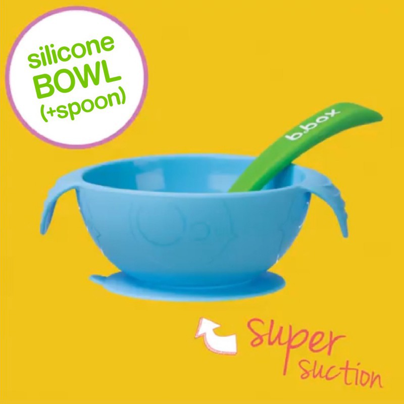 Bbox Silicone First Feeding Set Bowl + Spoon – Ocean Breeze
