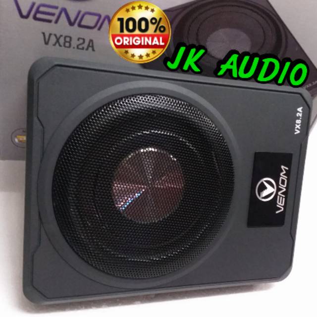 New Subwoofer aktif Venom VX8.2A slim VX 8.2A subwofer kolong VX 8.2 A subwoofer 8 Inci Original