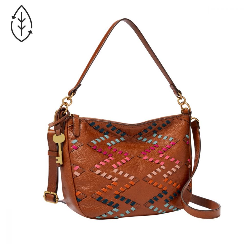 TAS FOSSIL JOLIE CROSSBODY BROWN MULTI ZB1544905