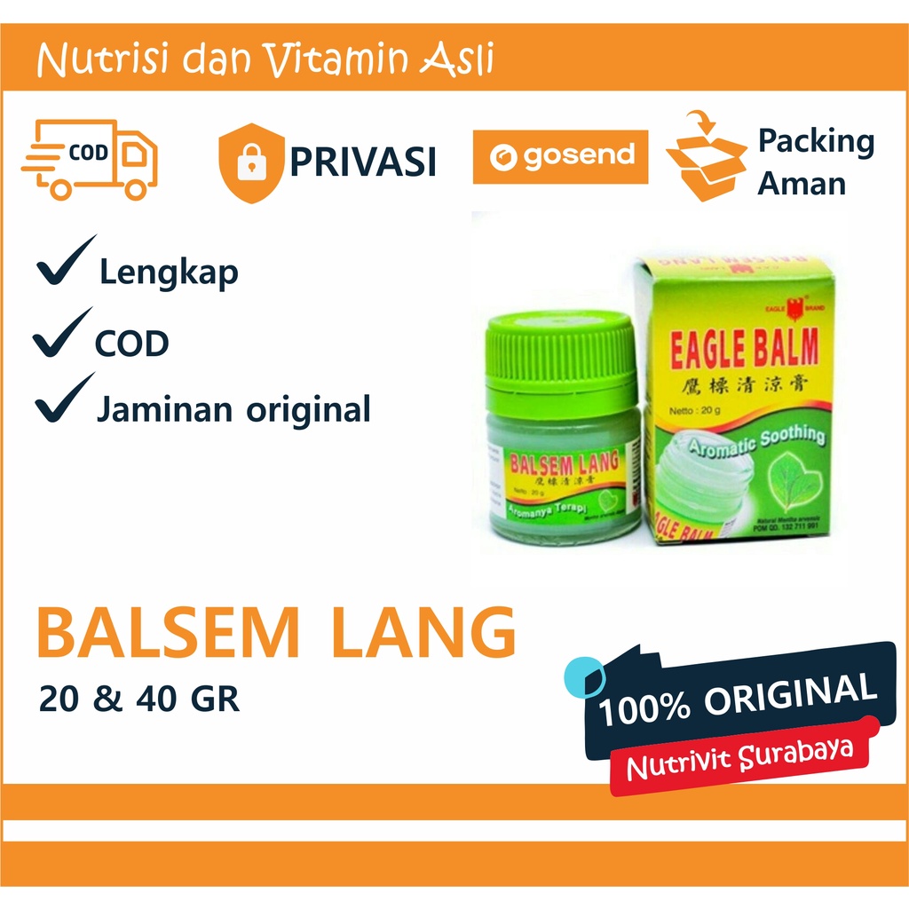 BALSEM EAGLE BALM 10GR/ 20GR/ 40GR