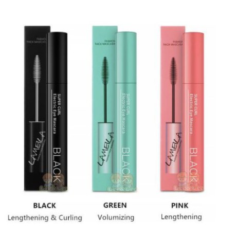 Lameila mascara 3D Keriting Tebal Tiga Warna Maskara DJ 772