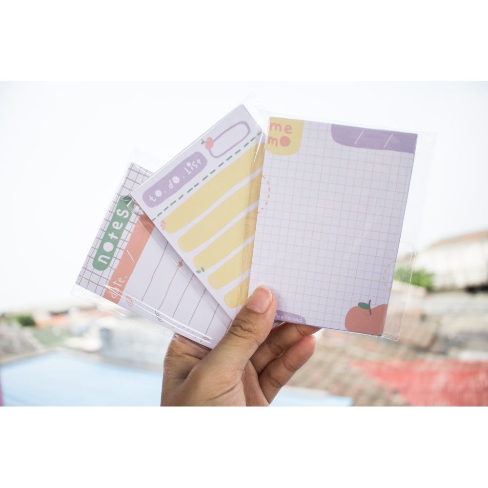 

Memo Pad / Kertas Catatan