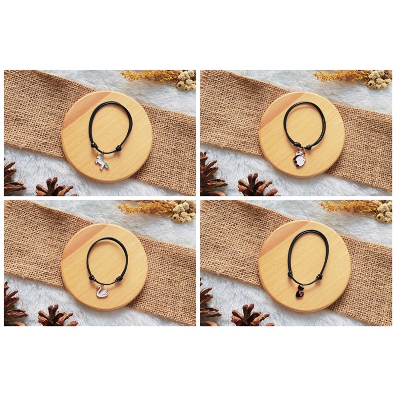 ASB - Gelang Bracelete Tali Korea Karakter Animal