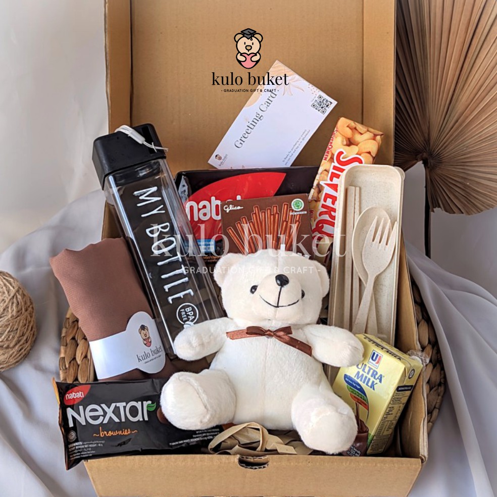 

Hampers Gift Box Komplit B | Kado Wisuda Jakarta / Kado Ultah Unik / Kado Murah / Hijab Box Surabaya