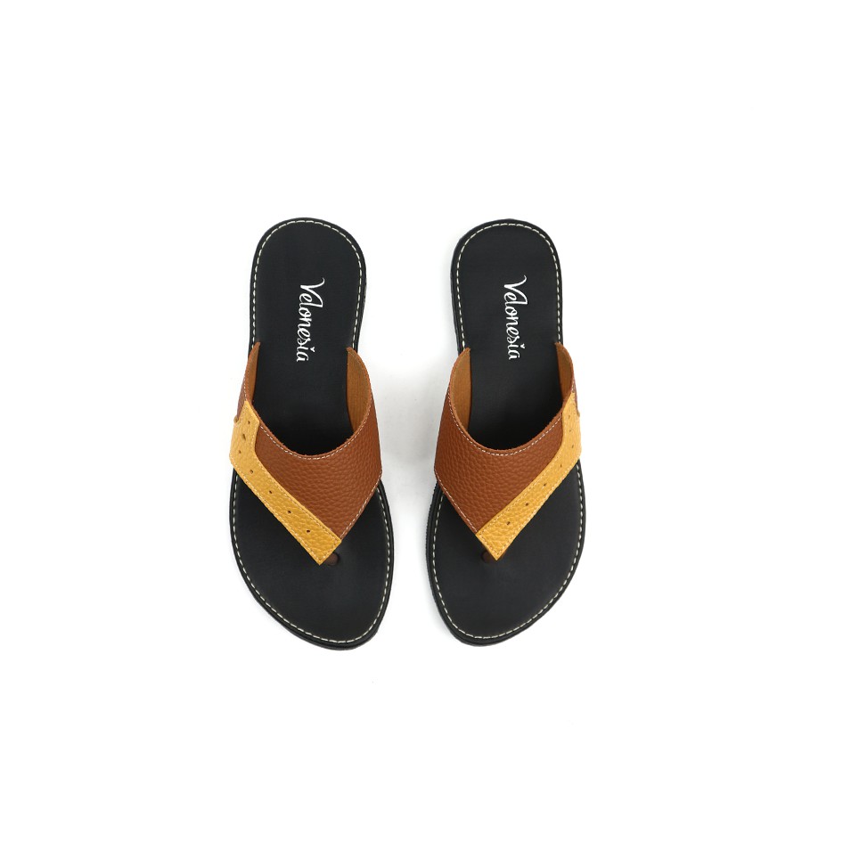 Sandal Papirut Velonesia Bisa COD Sandal Wanita Papirut Sandal Jepit EDJJ004 - Edrea-6