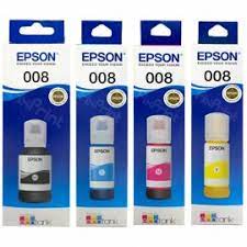 Tinta Epson 008 Black Colour - Tinta Printer L15150 L15160