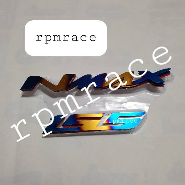 Emblem twotone yamaha nmax 155 Thailand emblem yamaha nmax twotone thailand free lem perekat