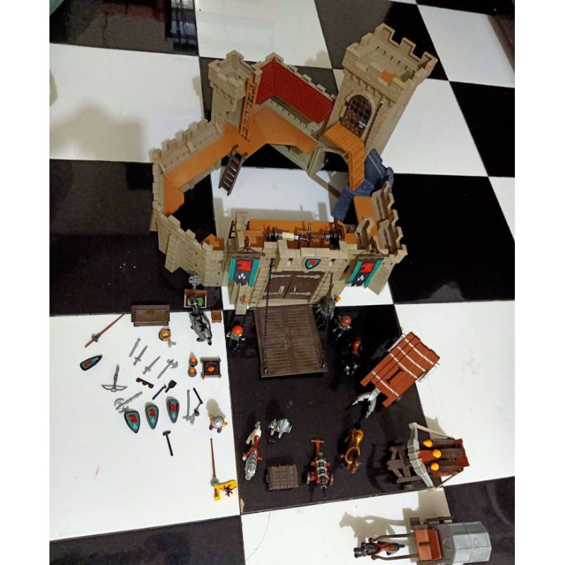 Jual Playmobil 4866 Falcon Knights castle | Shopee Indonesia