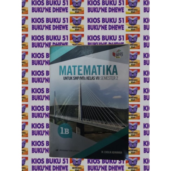 

Buku Paket Matematika Kelas 1B Penerbit Erlangga K13