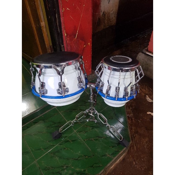 Kendang Ketipung V8 tak Petir Warna Putih