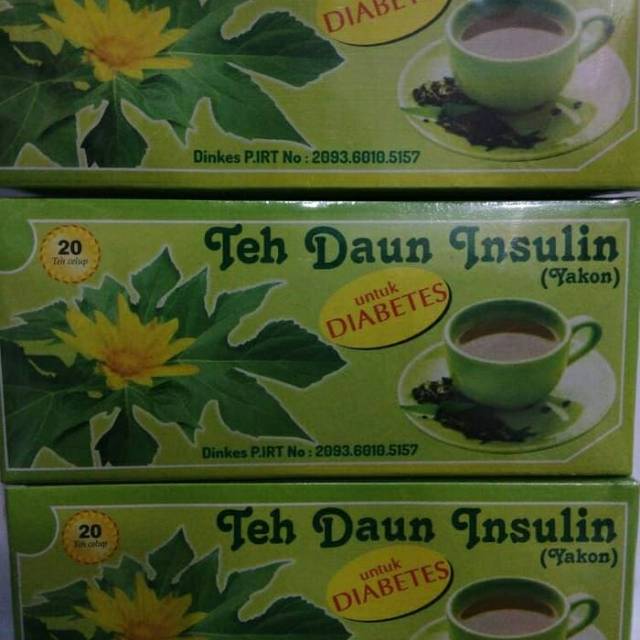 

teh daun insulin Yakon diabetes