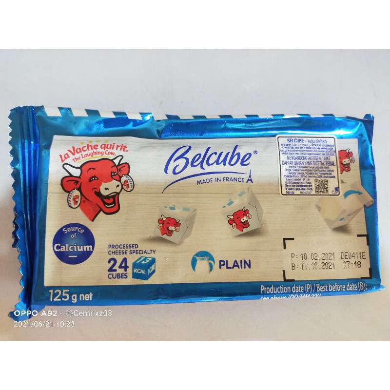

keju belcube