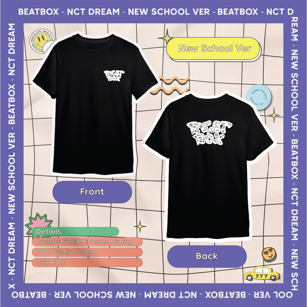 NCT DREAM BEATBOX Fankit Merch KPOP Korea Stuff [ Kaos / Tshirt Beatbox ] [ Binder / Notebook beatbo