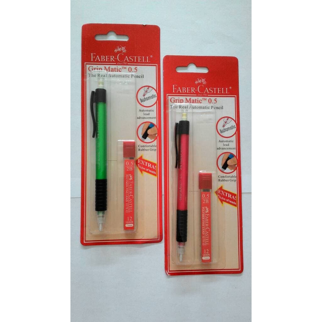 

NEW SALE PENSIL MEKANIK FABER CASTELL PLUS REFILL
