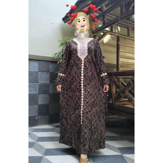 DASTER ARAB RENDA MOTIF LONGDRESS RENDA