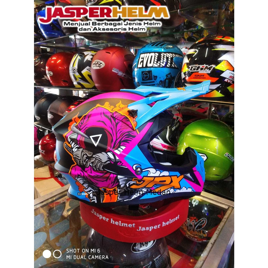 JPX CROSS #42 PEPSI BLUE DOFF