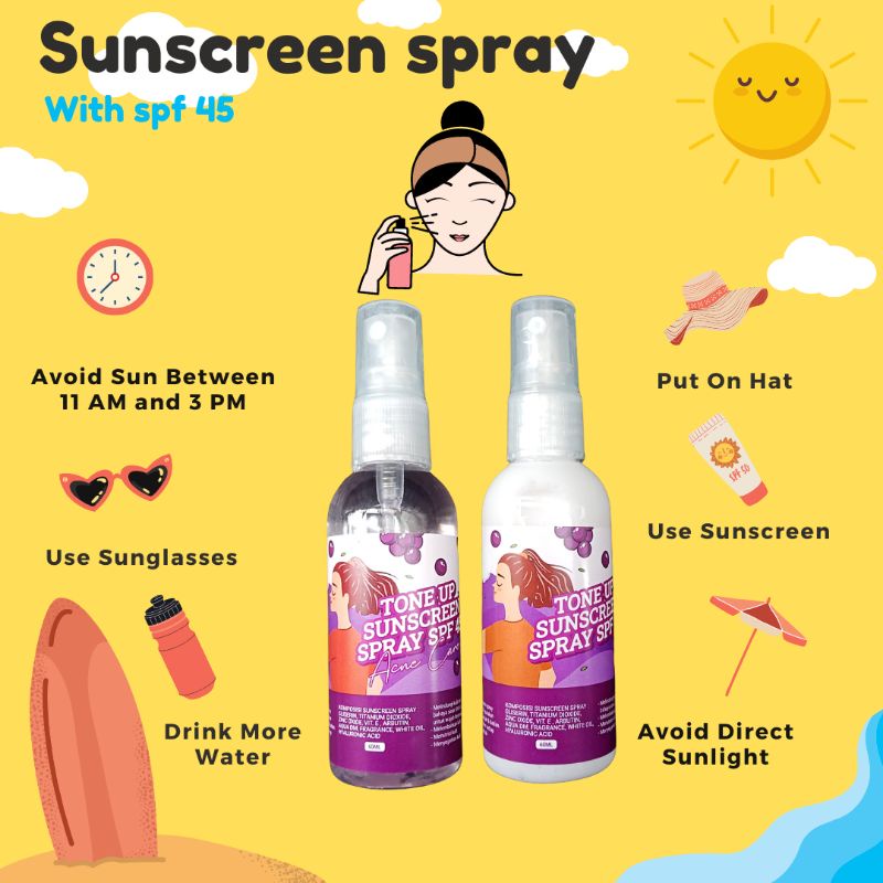 SUNSCREEN SPRAY SPF 45