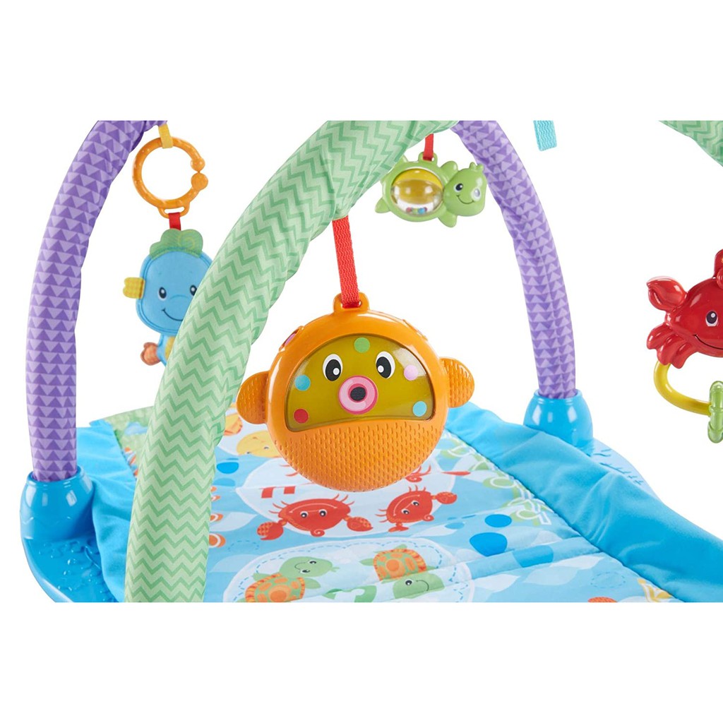 Fisher Price Kick 'N Crawl Musical Seahorse Gym