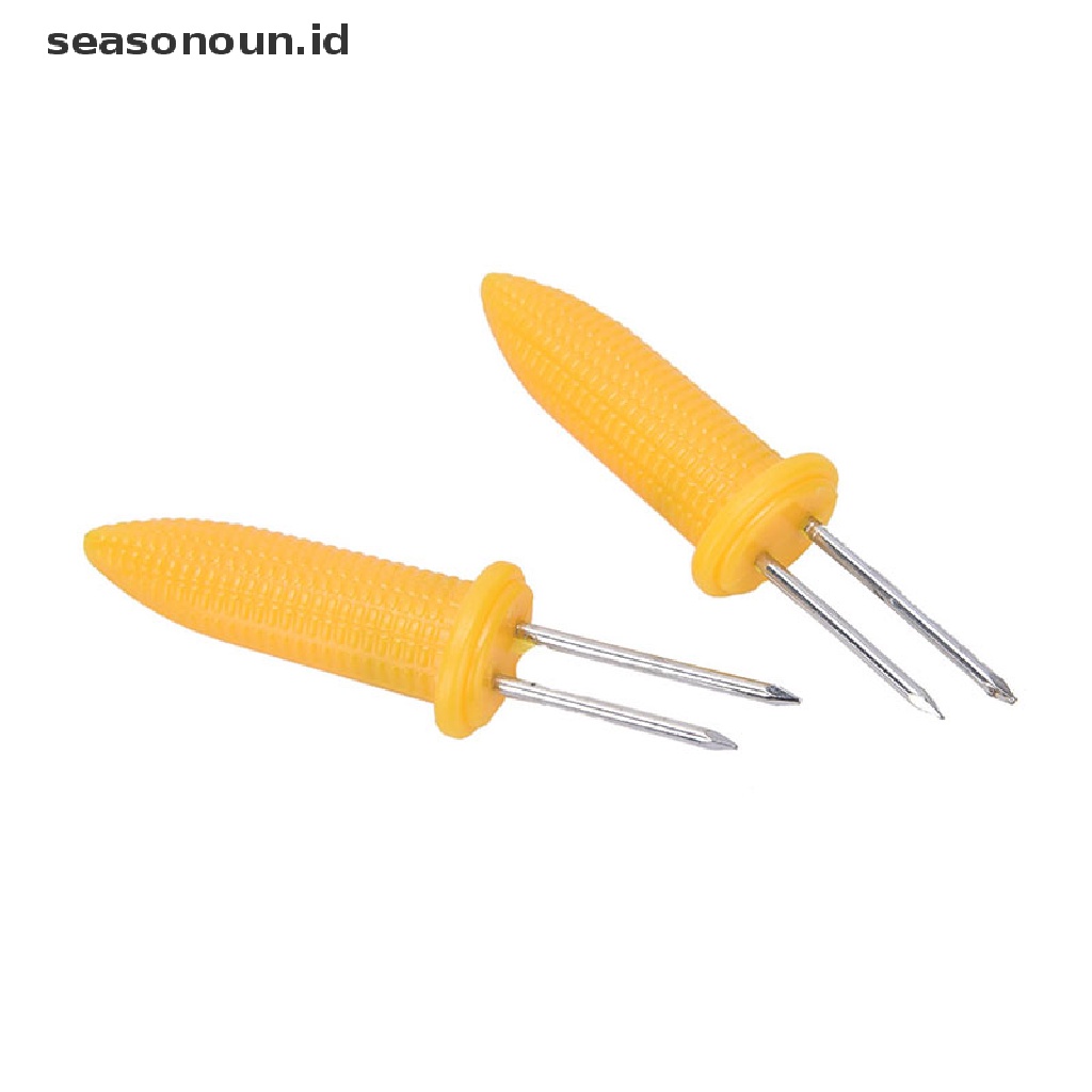 6 Pcs Garpu Tusuk Sate Jagung Untuk BBQ