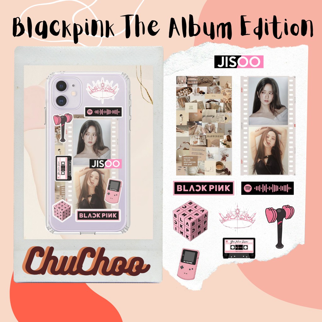 Chuchoo DIY Case Blackpink The Album Edition (Baca Deskripsi)