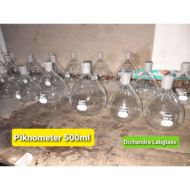 piknometer 500ml pyrex