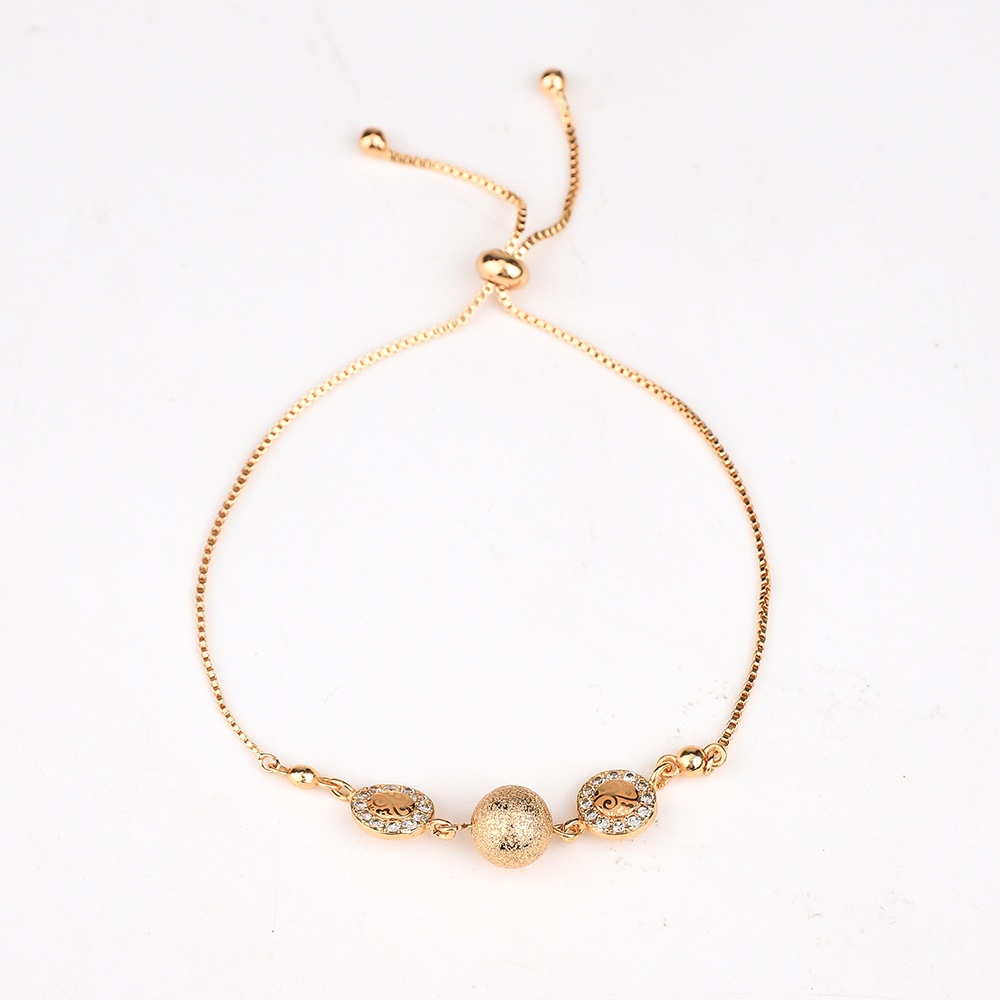 ✅COD gelang wanita korea mewah rose gold gelang korea titanium aksesoris wanita gelang D403