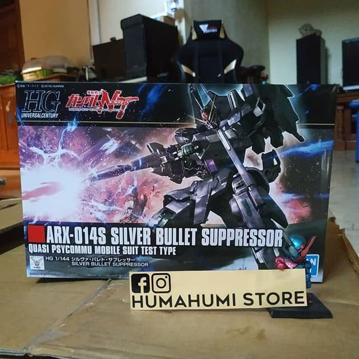 HG Silver Bullet Suppressor HGUC Bandai