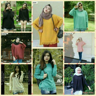 MERISSA CARDY PREMIUM KNIT / Cardigan Rajut XL / Merissa Outer Knit / Cardigan Sweater Wanita-8