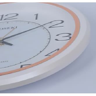 Wall Clock/Jam Dinding Rumah/Kantor Sleep Sweep Bergaransi H-9411