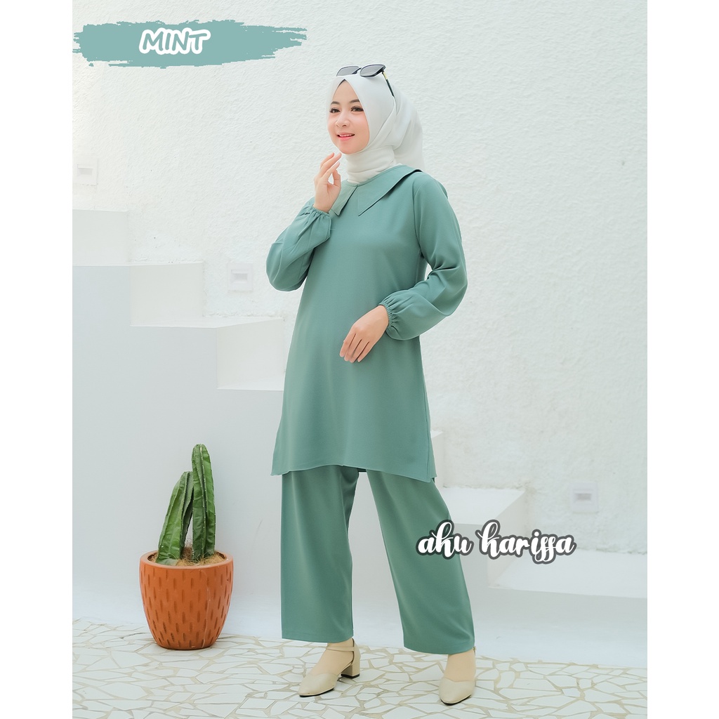 Novalisa One set Aku Karissa - Baju Set Wanita Terbaru