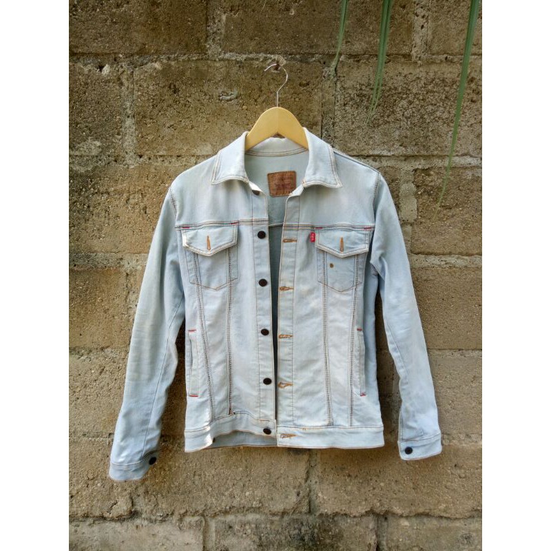 JAKET JEANS PRIA LEVIS 501 SECOND ORIGINAL