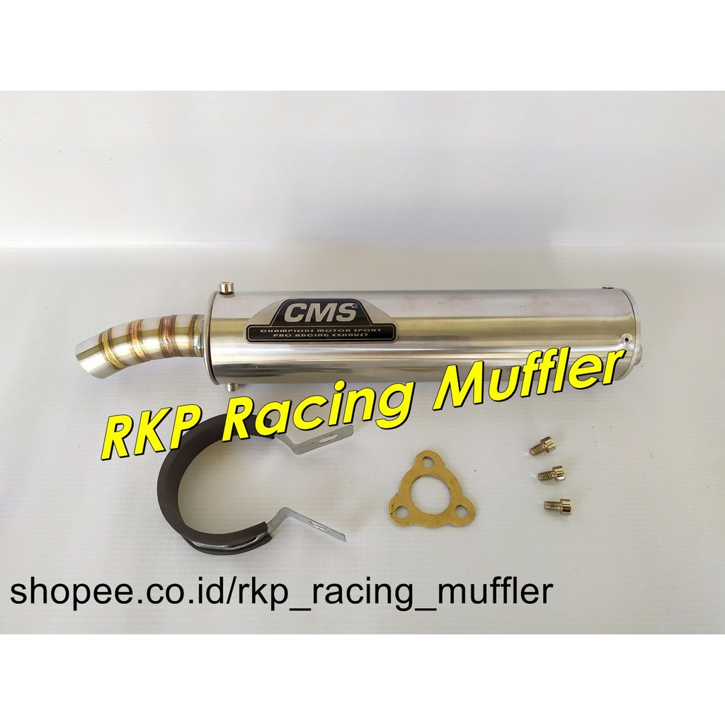 Silencer CMS silincer Ninja R RR SS RX-King RX-Z Satria 2 tak F1ZR FIZ R stainless steel