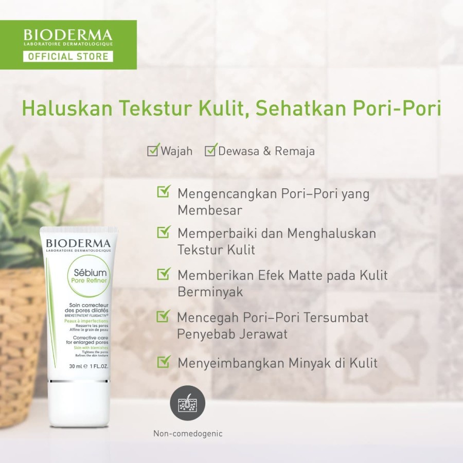 Bioderma Sebium Pore Refiner 30 ml - Treatment untuk Pori Wajah