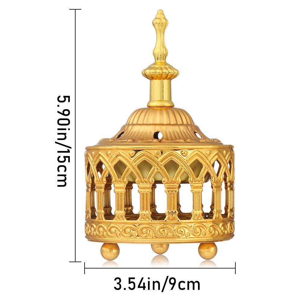 Suyo Tempat Pembakar Dupa Portable Bahan Metal Gaya Arab Untuk Dekorasi Rumah