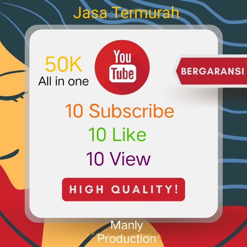 Jasa all in one : View - Subscribe - Like
