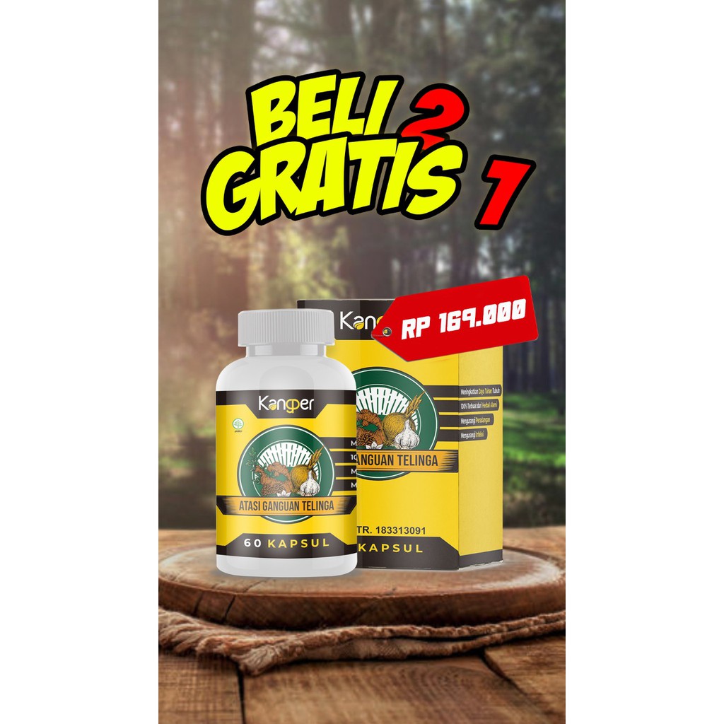 Obat Telinga Berdengung, Bernanah Kangper