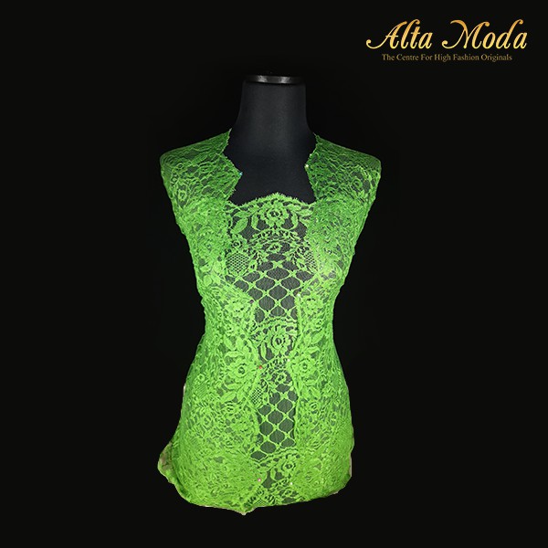 

Alta Moda Brokat Perancis Kebaya Jawa Style Green