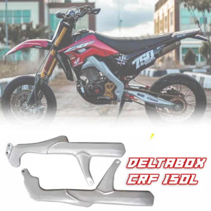 DELTABOX /FRAME GUARD PEMANIS BODY PELINDUNG RANGKA MESIN HONDA CRF 150L TERMURAH