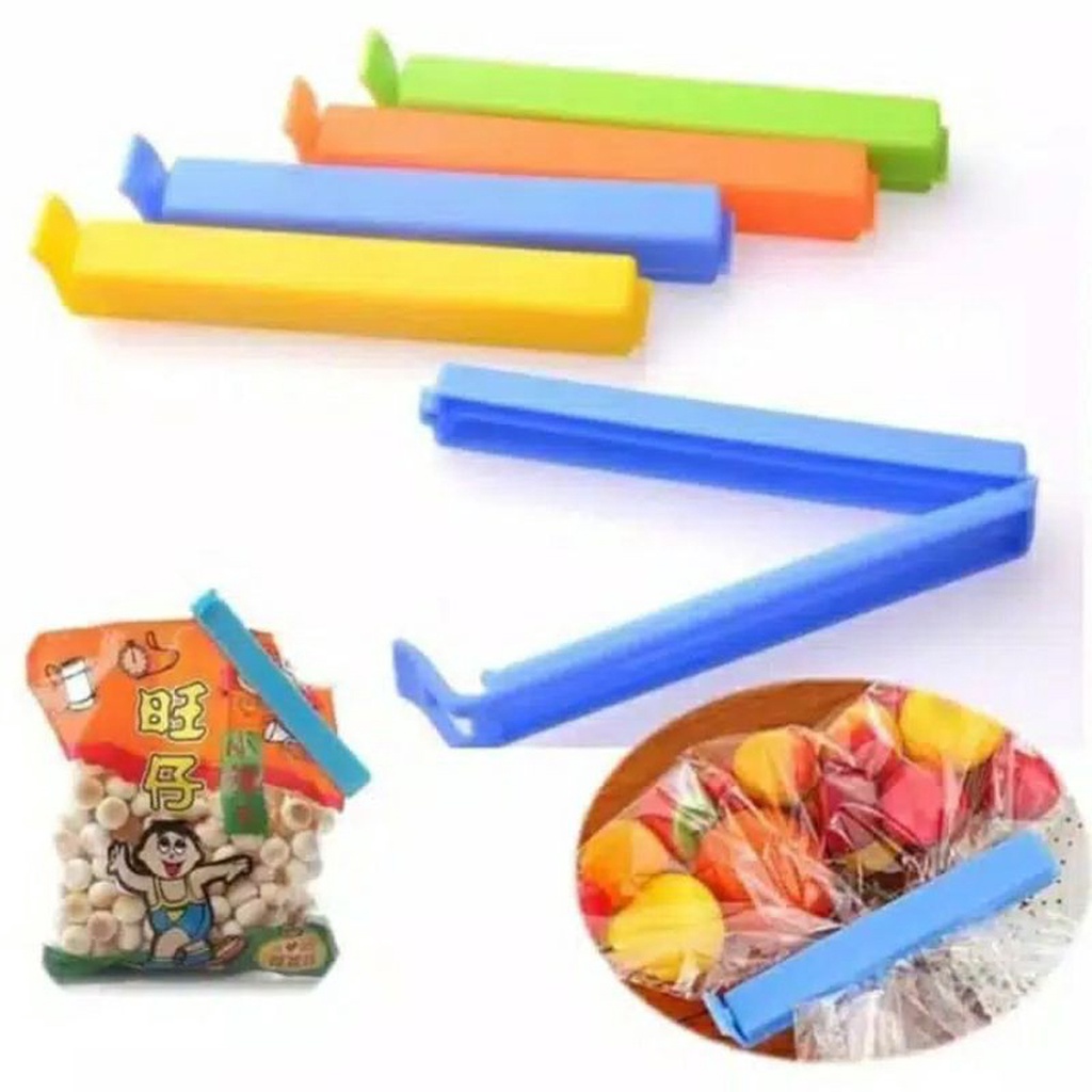 ❤️GTB❤️ Klip Segel Plastik Penutup Makanan Clip Penjepit Kemasan Snack Makanan Food Sealer Murah R500 R631